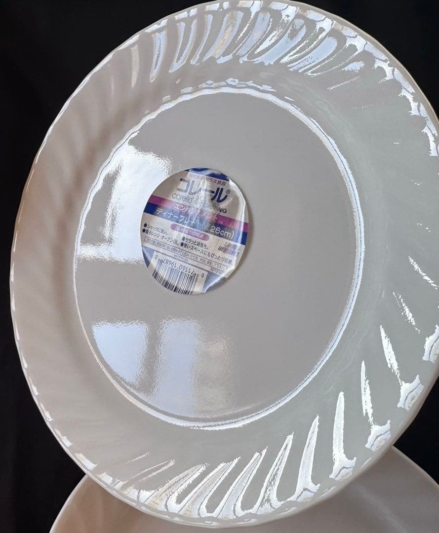 【新品未使用シール付】corelle 皿　ディナープレート　26㎝　6枚