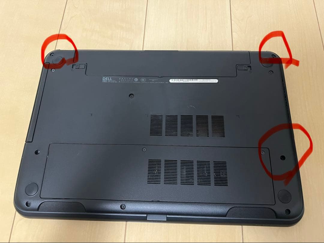 訳あり ノートパソコン　DELL Core i5 第4世代