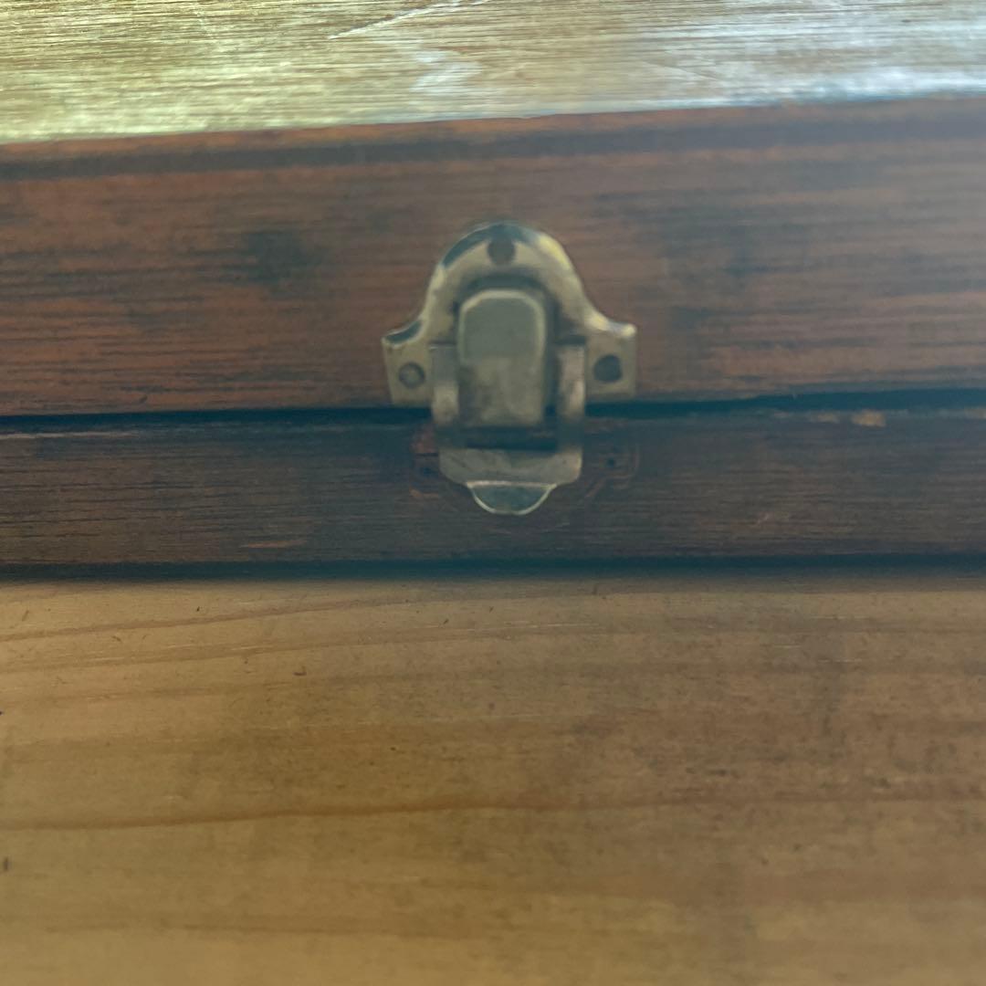 m4【木のケース入り　大量】活版印刷所で使われていた木版/ロゴ【古道具】