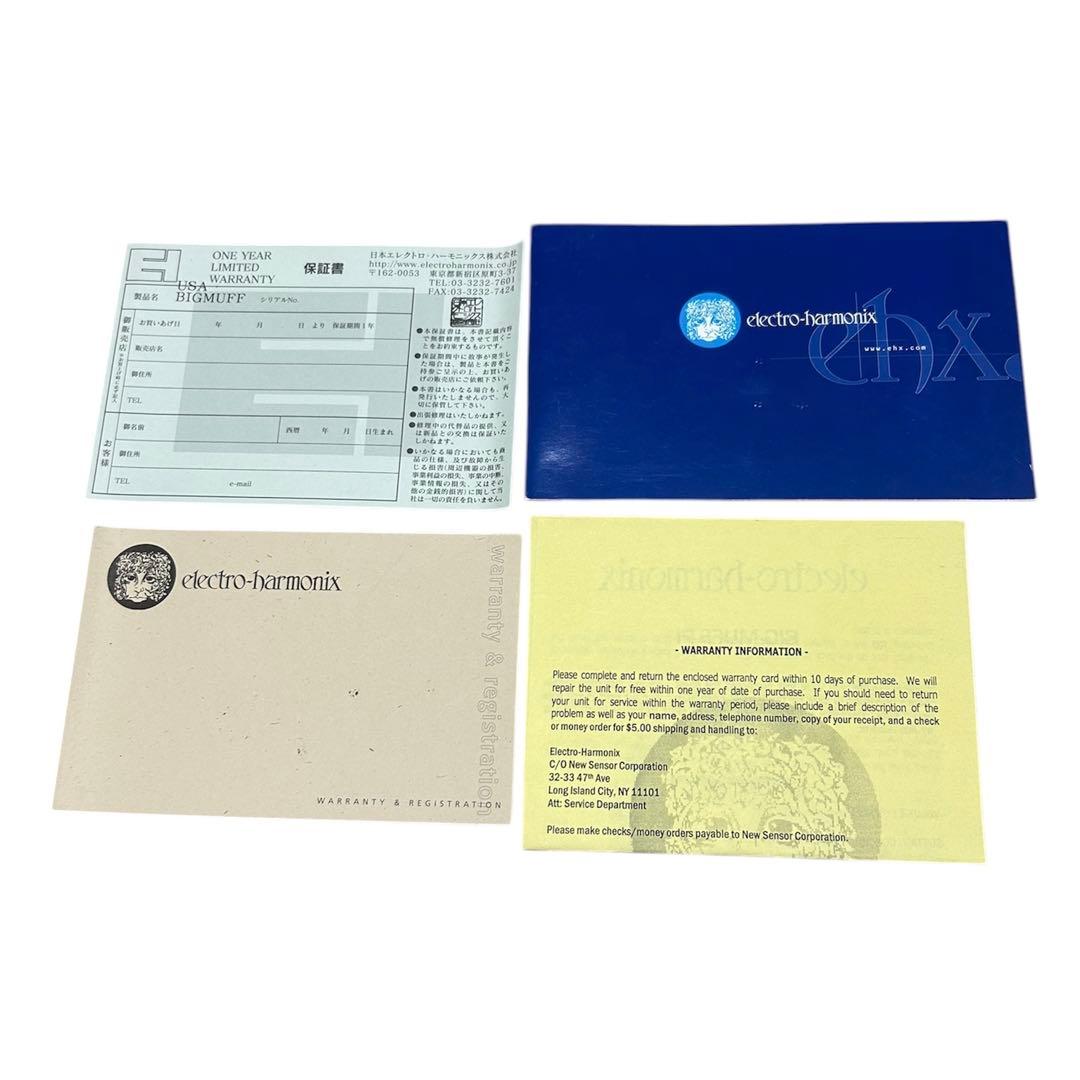 良品　ELECTRO-HARMONIX BIG MUFF ファズ