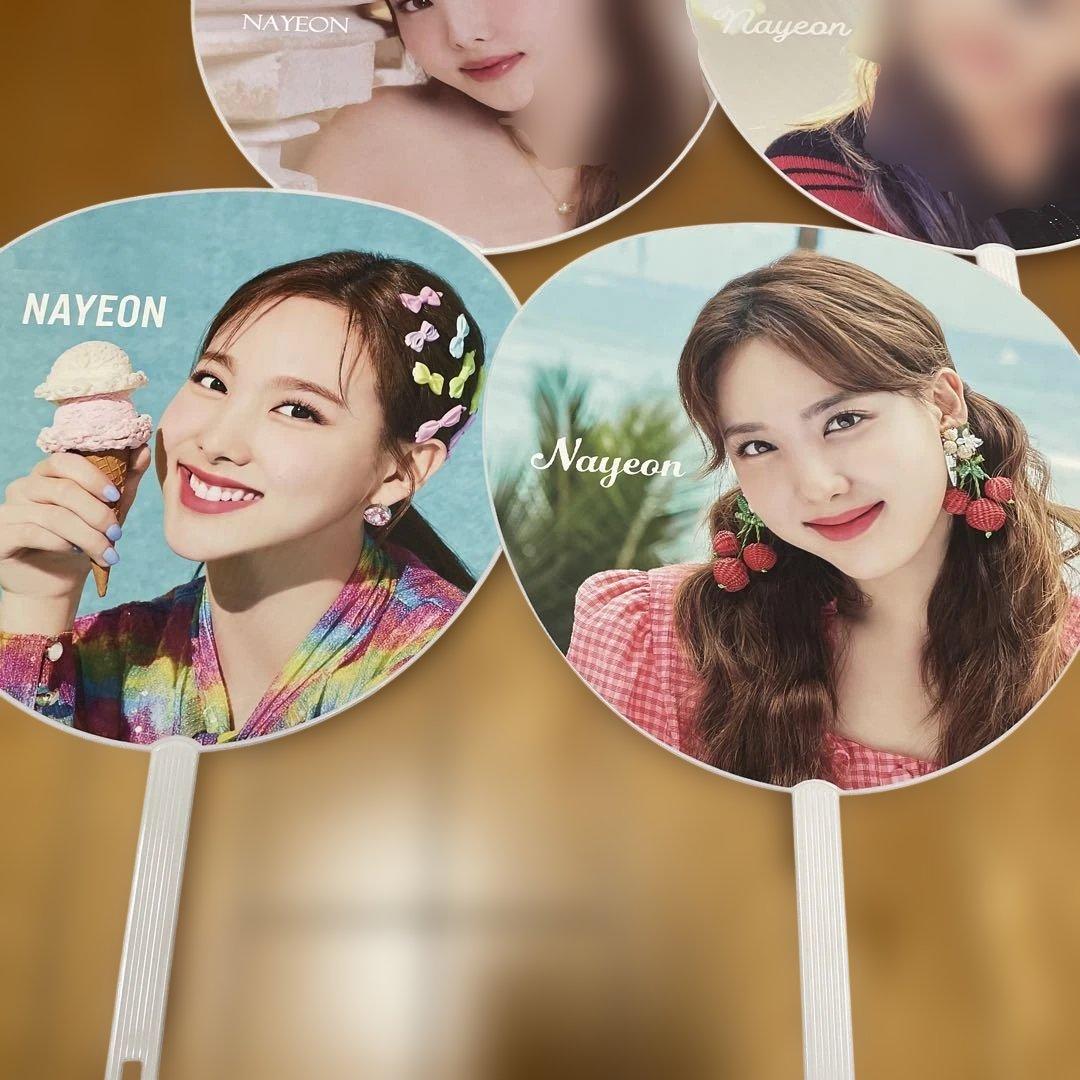 TWICE ナヨン ミナ　うちわ　まとめ売り　10枚セット