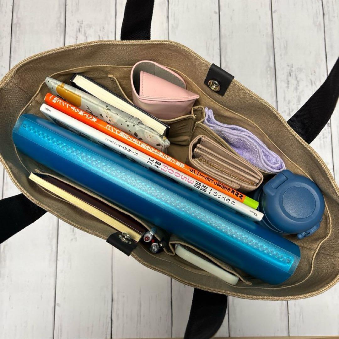 トートバッグLSワイド【倉敷帆布×本革】