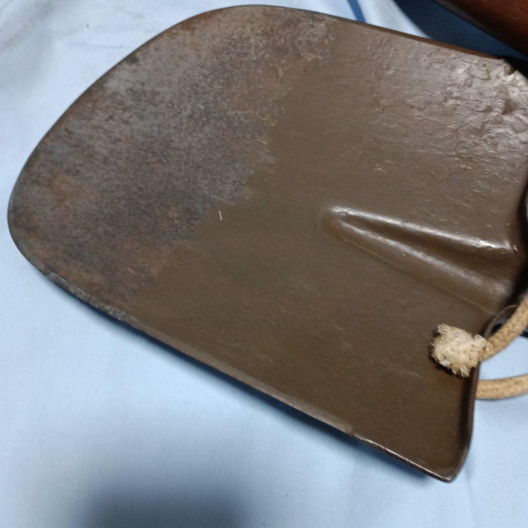 日本陸軍小円匙（実物)