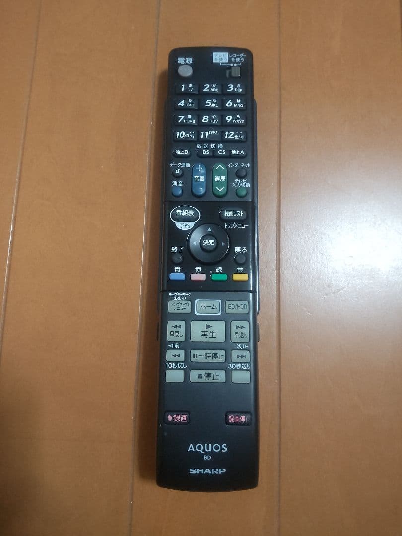 シャープ　AQUOS　BD―NW520 500GB→1TB プチメンテ済み