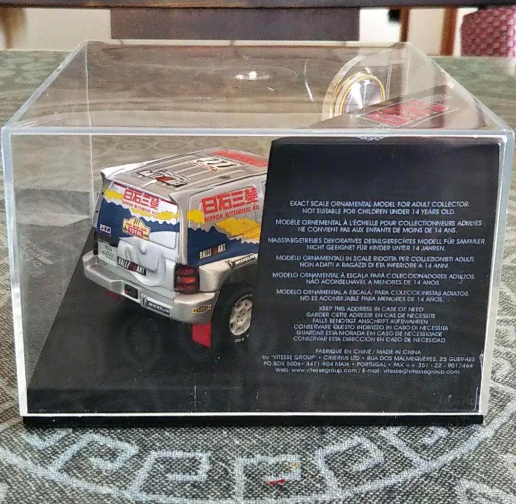 おもちゃミニカー コレクション 時計 車 パリダカール 三菱 パジェロ レア