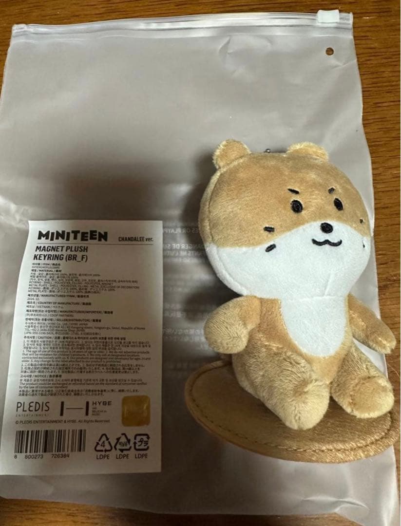 MINITEEN MAGNET PLUSH KEYRING チャンダリ