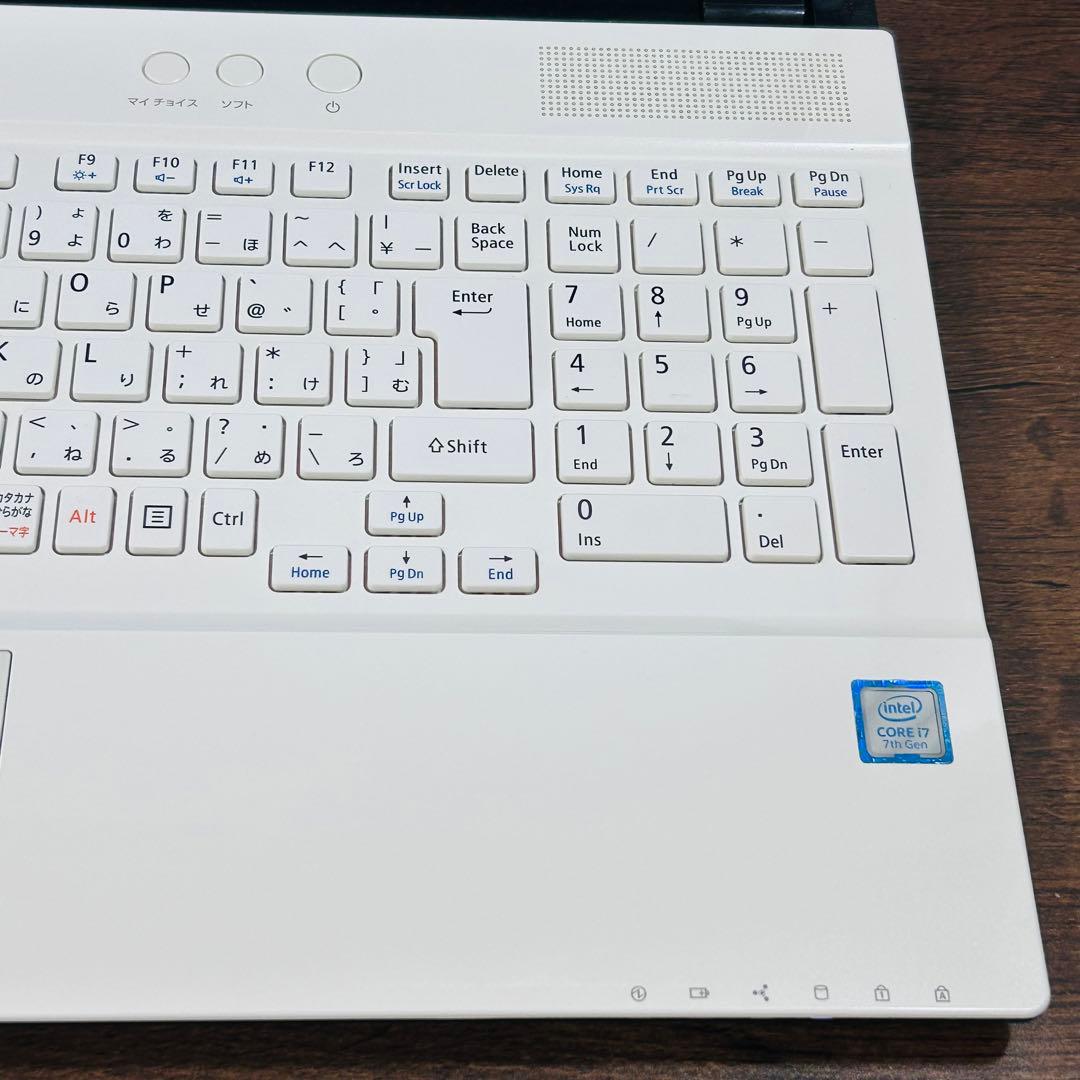 美品★NECノートパソコン★corei7/16GB★SSD512GB★Win11