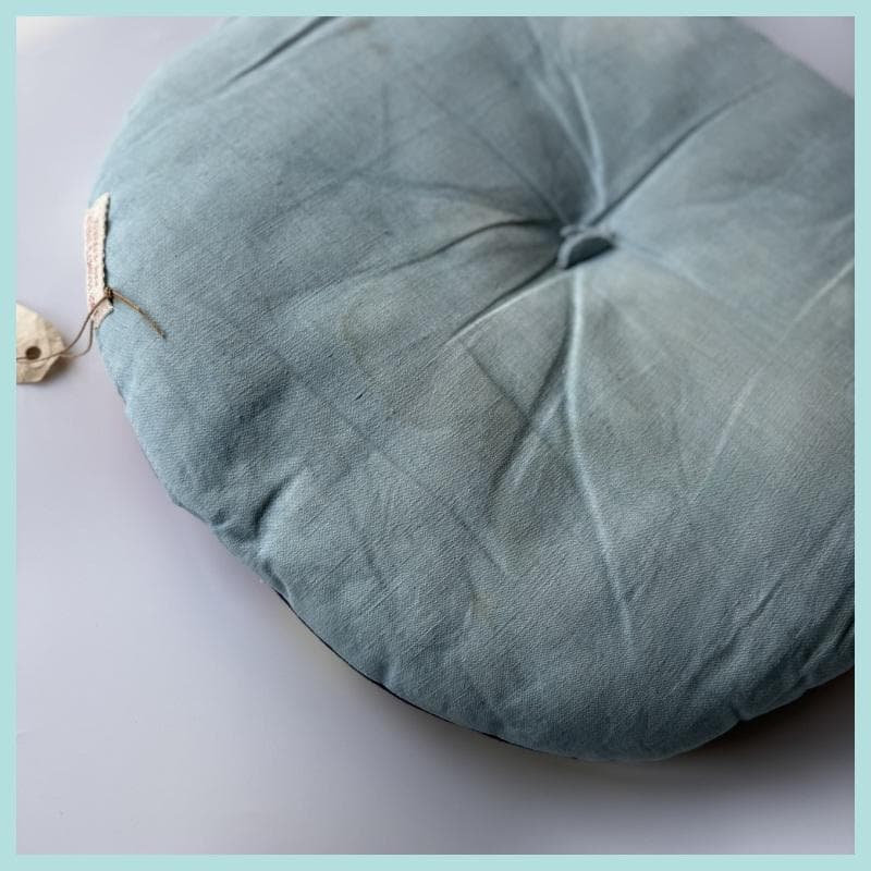 フランス製レザビヌフ LES HABITS NEUFS パッチワーク　クッション