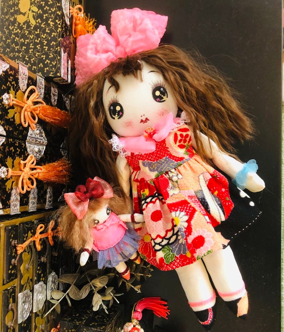 ♡かっぱのオーコ様ご確認♡約35cm◦11cmボネ無しお洋服ぴんく系♡