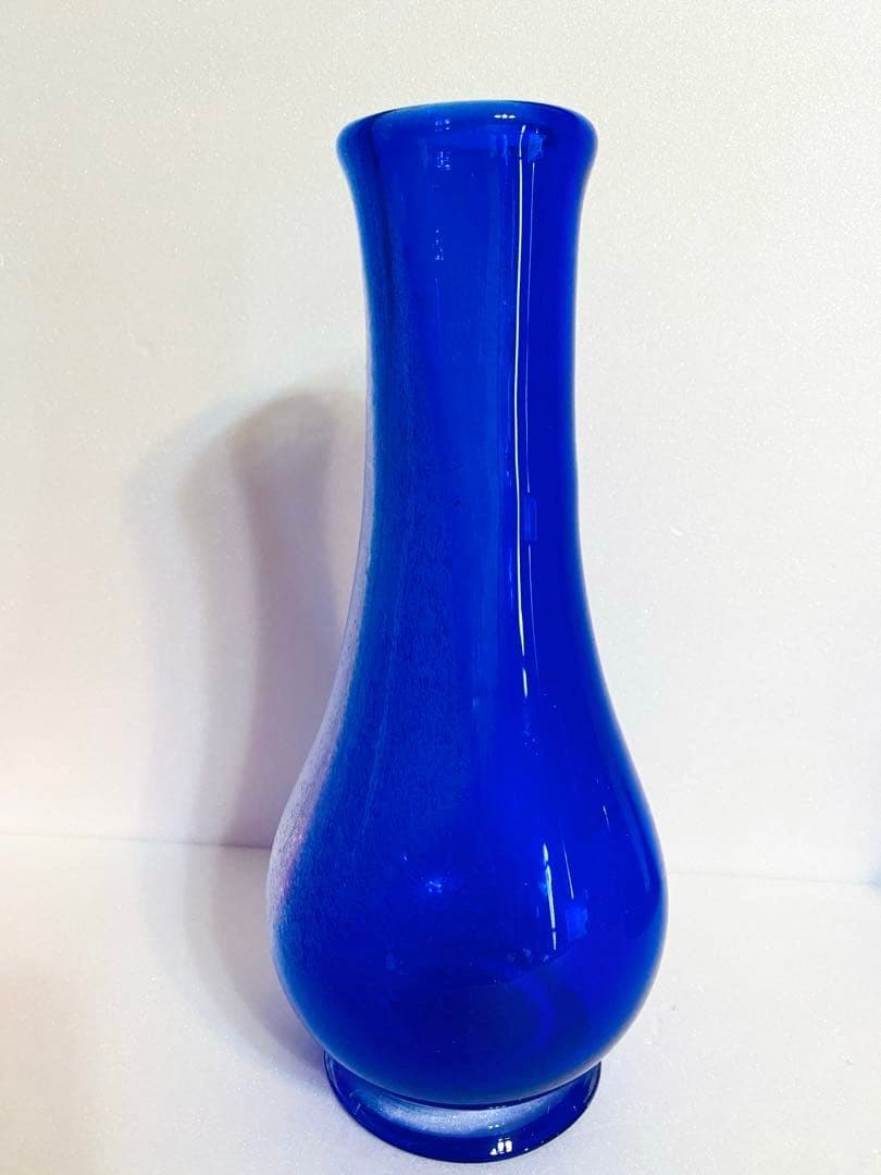 琉球ガラス　泡入り花瓶・泡入りグラス✖️5