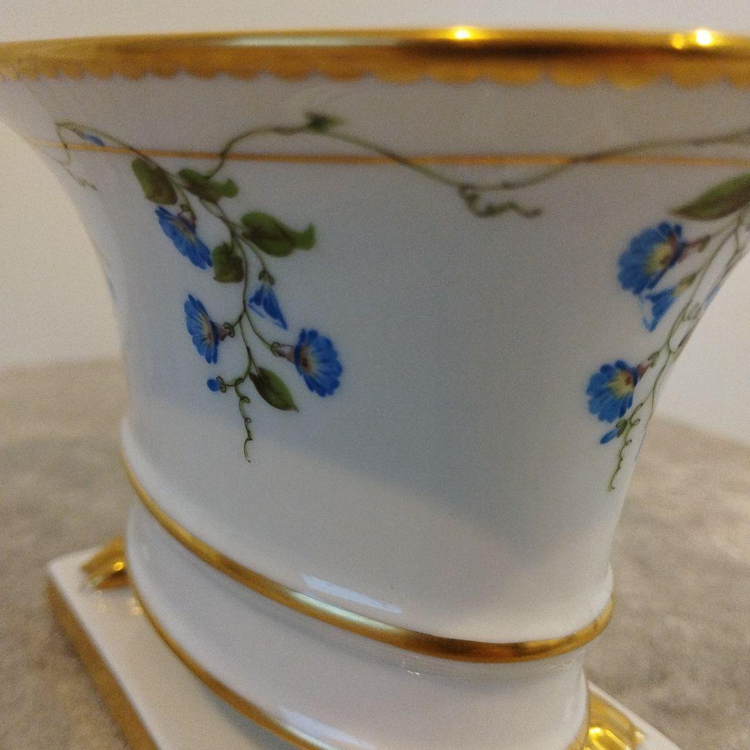 ヘレンド　フラワーベース　インテリア　楕円形　置物