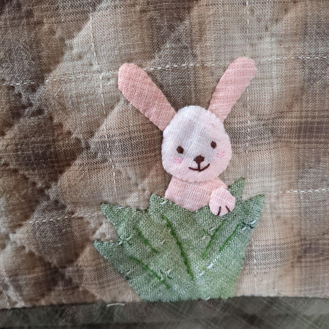 パッチワーク　カントリーハウスのバッグ