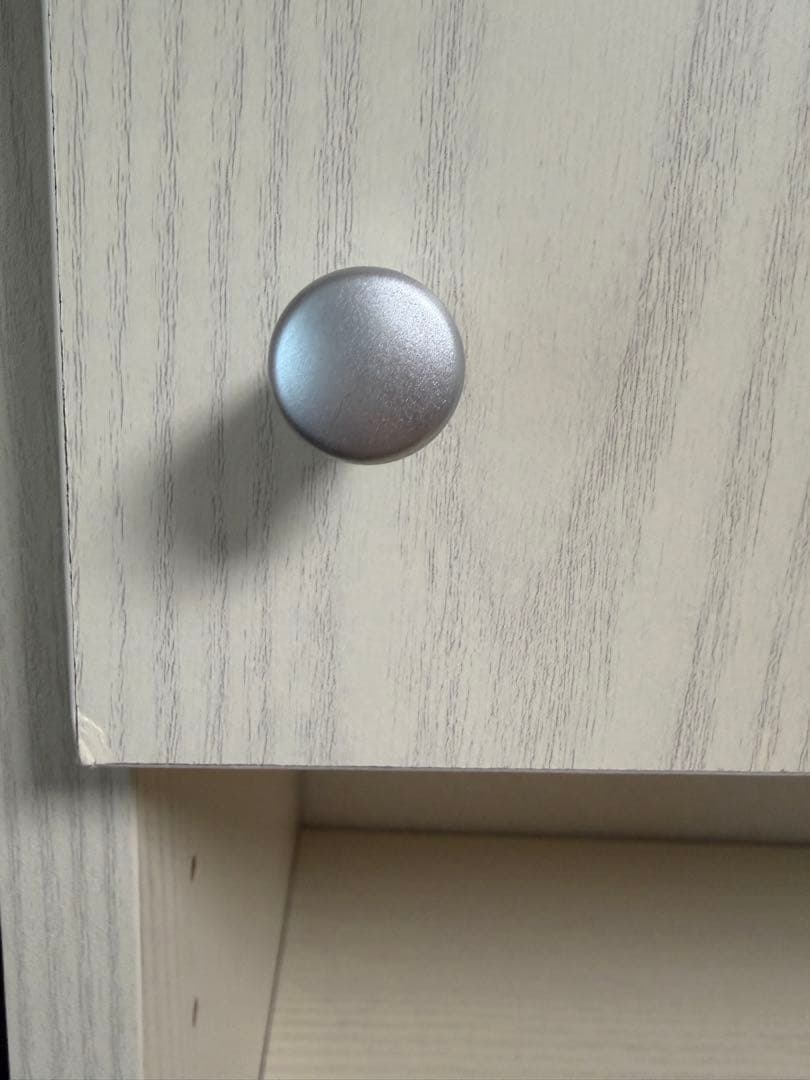 【現地引き取り】SANGO 山五(さんご) 天井突っ張り耐震本棚 扉付き