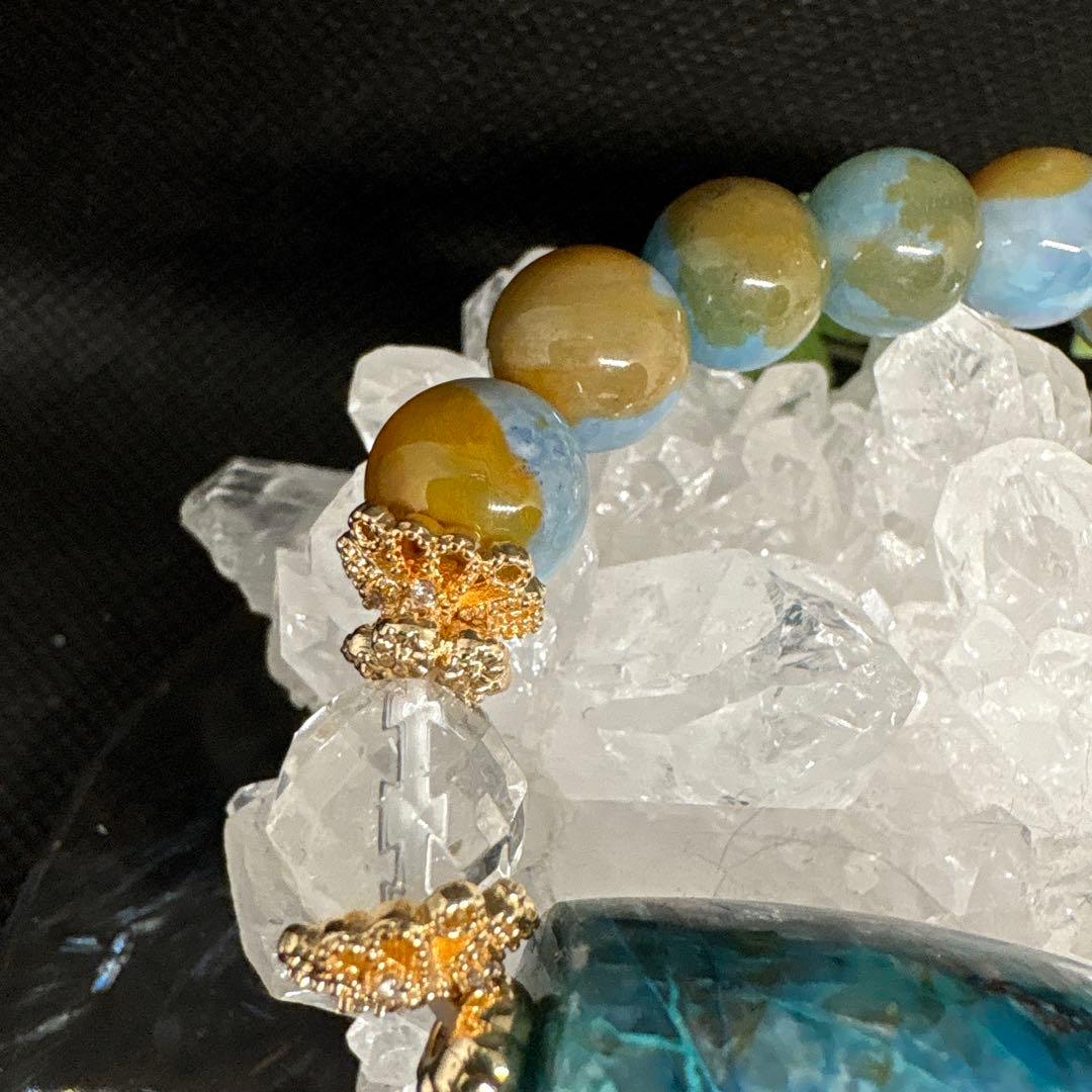 ＊イチゴchan様お取置き3/1＊クリソコラシリカ　天珠　瑪瑙　アゲート